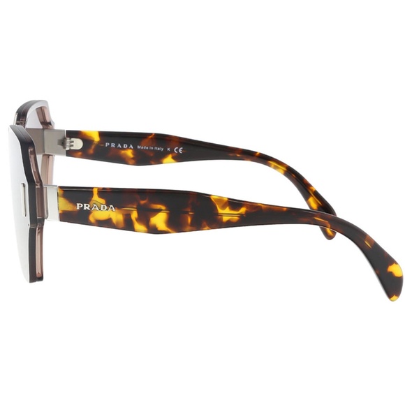 Prada Sunglasses Light Brown w/Brown - Picture 4 of 5